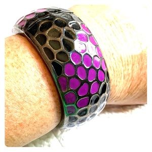 Vintage Enamel Bangle
